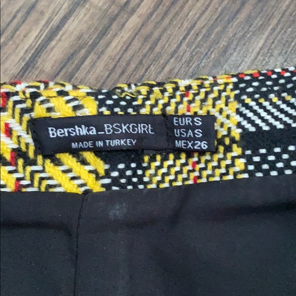 Plaid skirt/shorts size S, brand: bershka - Picture 4 of 4